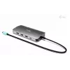 Docking Station ITEC i-tec USB-C Metal Nano 3x Display (DP, HDMI, VGA) ar Power Delivery 100 W, 4x USB-A, Gigabit Ethernet