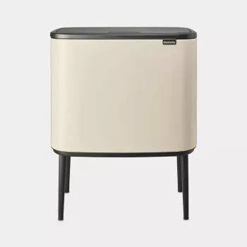 Brabantia Bo Touch atkritumu tvertne 33 L 3 grozi Bēša Platums 540 mm Dziļums 312 mm Augstums 680 mm