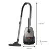 Cilindru putekļsūcējs Philips 2000 series XD2152/12 — 850 W, 3 L putekļu maiss, HEPA filtrs, sausā tīrīšana