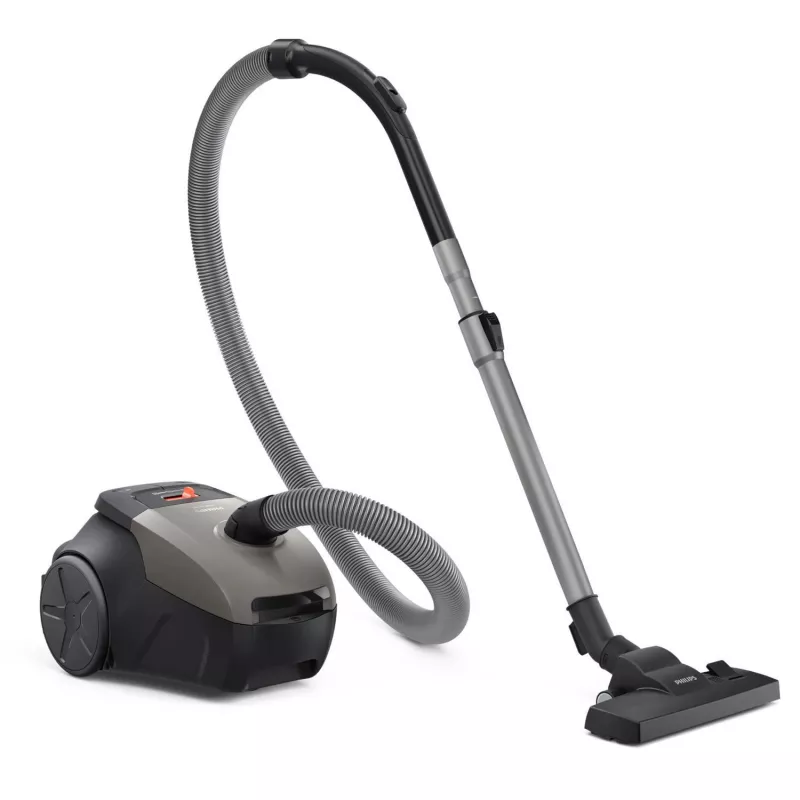 Cilindru putekļsūcējs Philips 2000 series XD2152/12 — 850 W, 3 L putekļu maiss, HEPA filtrs, sausā tīrīšana