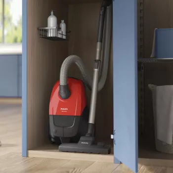 Cilindriskais putekļsūcējs Philips 1000 series XD1111/10, 800 W, sausā tīrīšana, putekļu maiss 3 L, HEPA, 77 dB