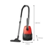 Cilindriskais putekļsūcējs Philips 1000 series XD1111/10, 800 W, sausā tīrīšana, putekļu maiss 3 L, HEPA, 77 dB