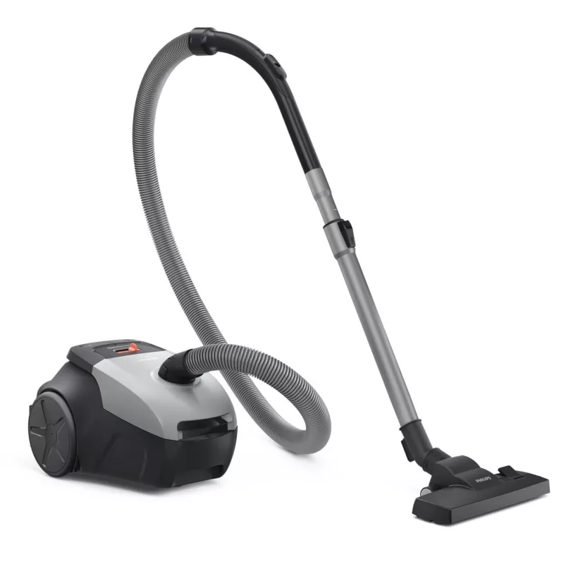 Cilindriskais putekļsūcējs Philips XD2142/12 — 850 W, 3 L putekļu maiss, HEPA filtrs, sausā tīrīšana