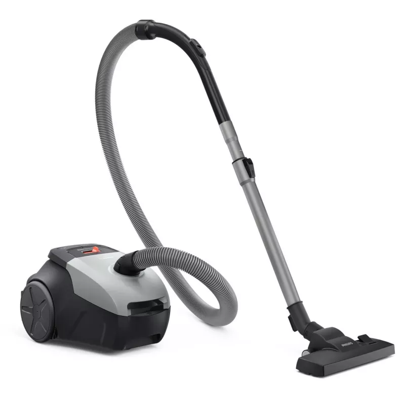 Cilindriskais putekļsūcējs Philips XD2142/12 — 850 W, 3 L putekļu maiss, HEPA filtrs, sausā tīrīšana