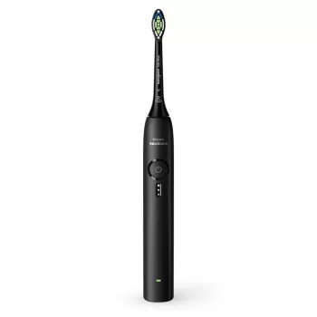 Uzlādējama skaņas zobu birste Philips 3100 series HX4033/32 — litija jonu akumulators, 1 rokturis, 1 birstes galviņa, Daily Care režīms, melna