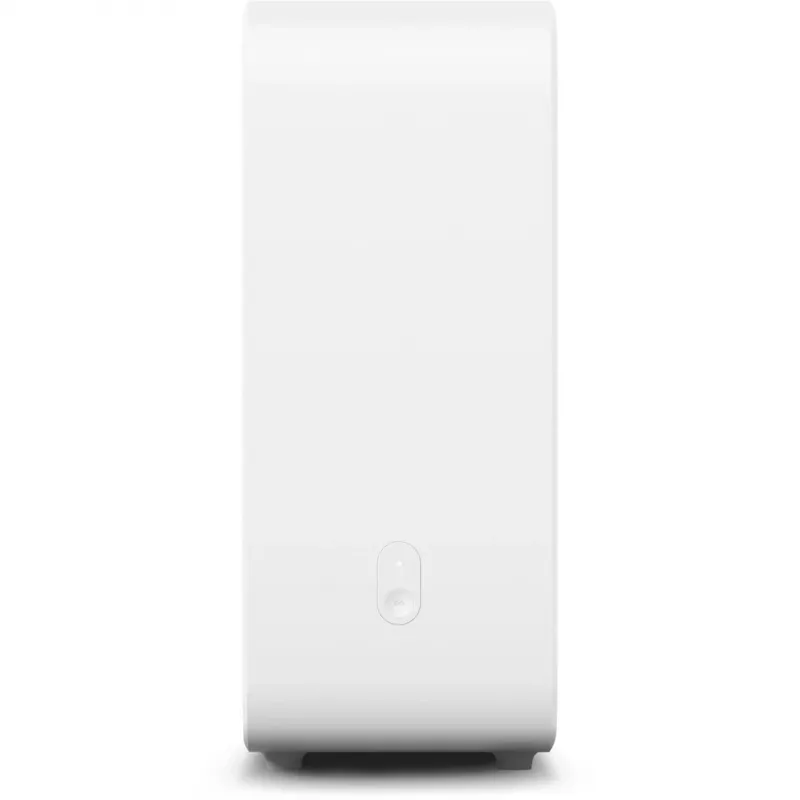 Aktīvais zemfrekvences skaļrunis Sonos Sub 4 — D klases pastiprinātājs, maiņstrāva 110–240 V, 40,2×15,8×38,9 cm, melnā vai baltā krāsā