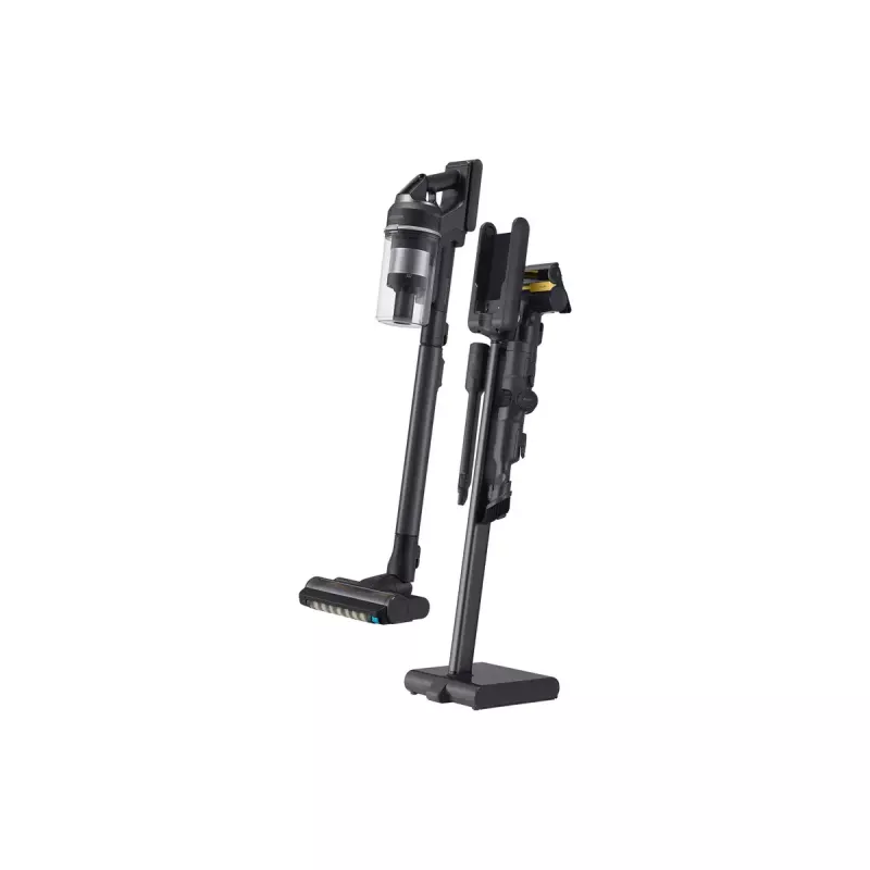 Stick vacuum Samsung VS20C9554TK — Baterija, litija jonu, 580 W, bez maisiņa 0,8 l, cikloniska, melna