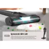 Stick vacuum Samsung VS20C9554TK — Baterija, litija jonu, 580 W, bez maisiņa 0,8 l, cikloniska, melna