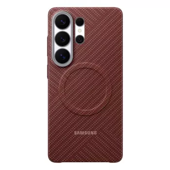 Samsung Carbon Magnet vāciņš Galaxy S26 Ultra, sarkans