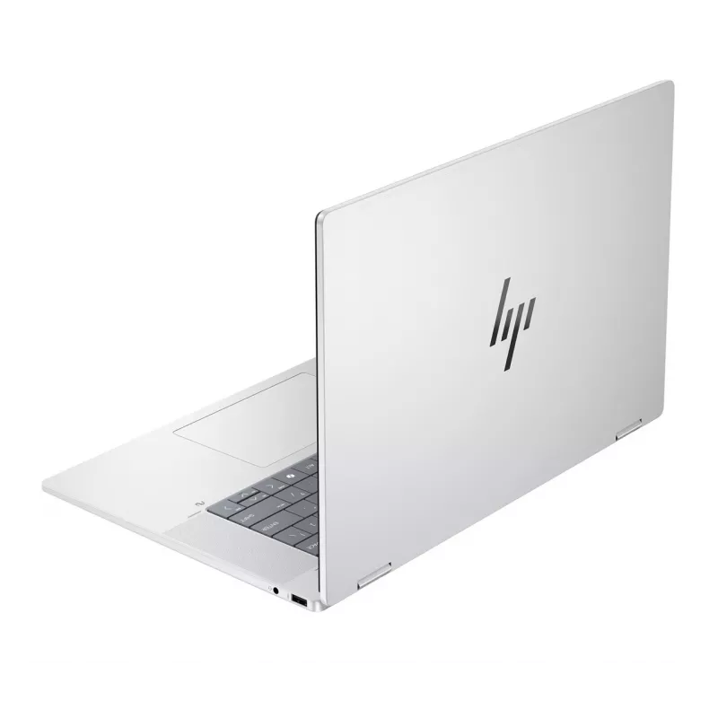 2-in-1 HP OmniBook X Flip NG AI 16-as0003nw klēpjdators, 16 collu 3K OLED skārienekrāns, 32 GB RAM, 1 TB SSD, Windows 11 Home, Ultra 7 258V, Glacier Silver