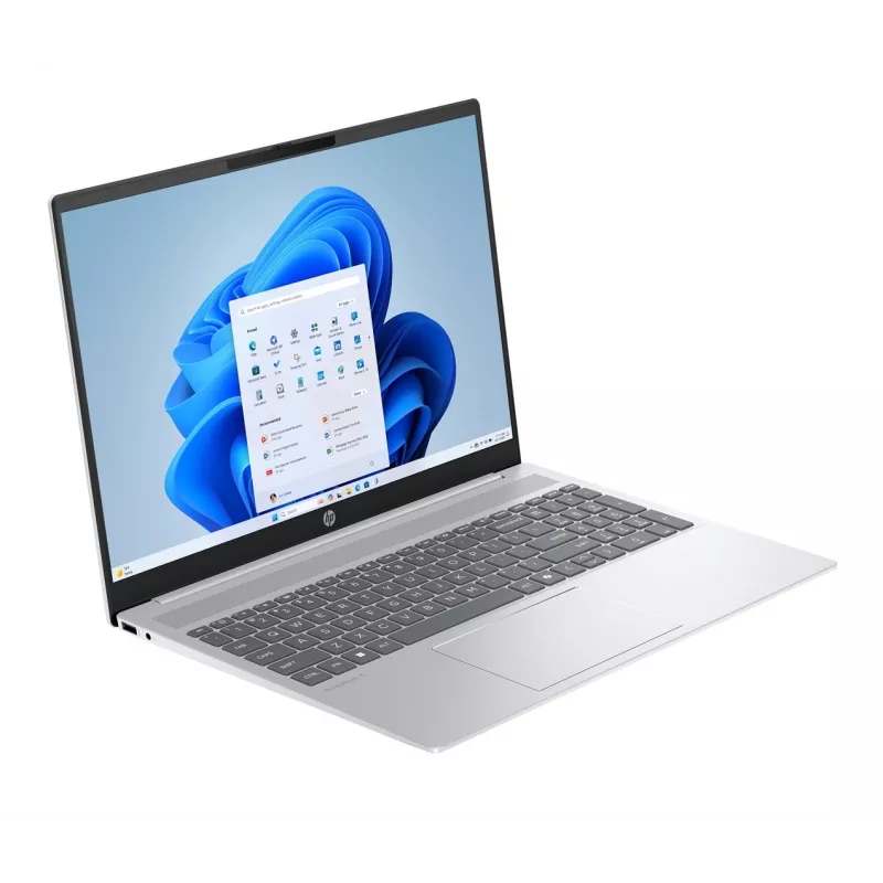 Laptop HP OmniBook 5 - Ultra 7 255U, 16 inch 2K displejs, 24GB RAM, 512GB SSD, Windows 11 Pro, Glacier Silver