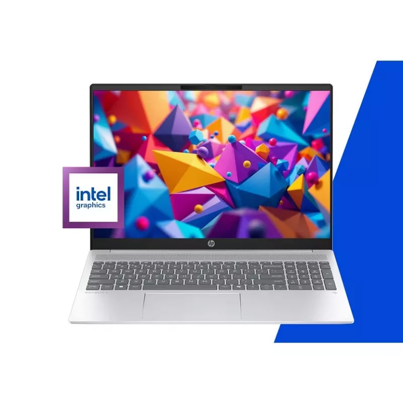 Laptop HP OmniBook 5 - Ultra 7 255U, 16 inch 2K displejs, 24GB RAM, 512GB SSD, Windows 11 Pro, Glacier Silver