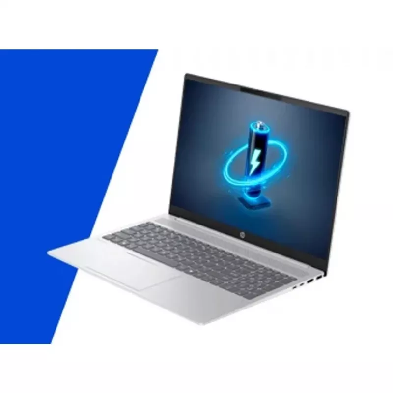 Laptop HP OmniBook 5 - Ultra 7 255U, 16 inch 2K displejs, 24GB RAM, 512GB SSD, Windows 11 Pro, Glacier Silver