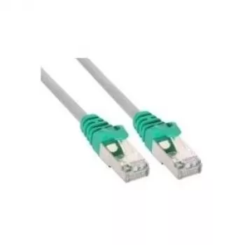 Crossover komutācijas kabelis InLine Cat5e SF/UTP (S-FTP) RJ-45–RJ-45 0,25 m, pelēks