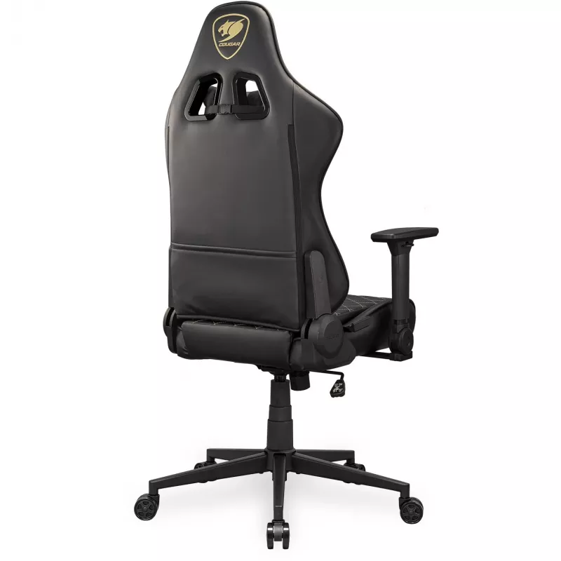 Universāla spēļu krēsls COUGAR Gaming ARMOR ONE V2 Polsterēts sēdeklis Melns Zelts
