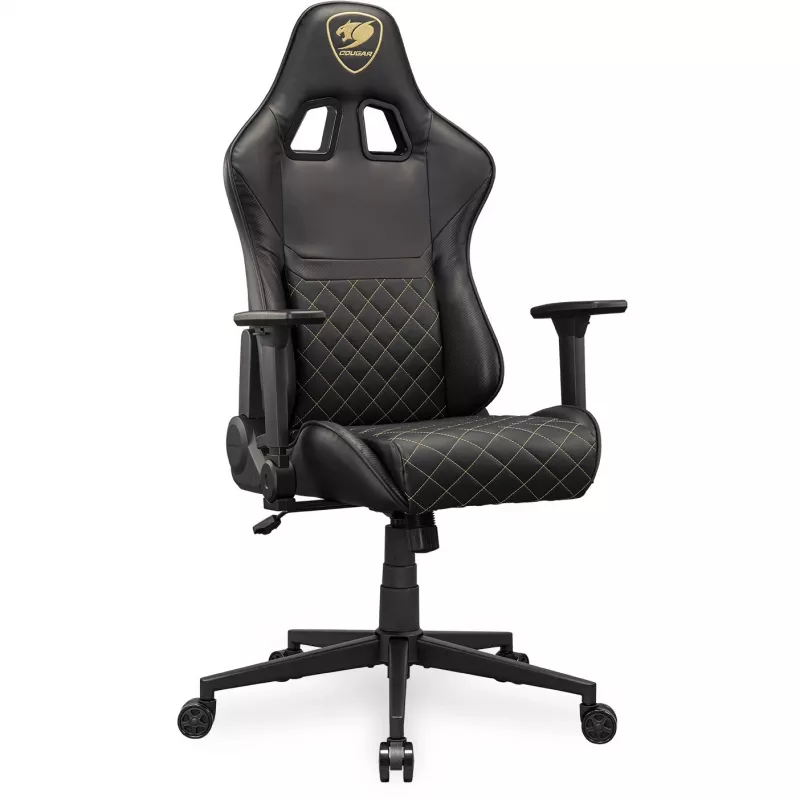 Universāla spēļu krēsls COUGAR Gaming ARMOR ONE V2 Polsterēts sēdeklis Melns Zelts