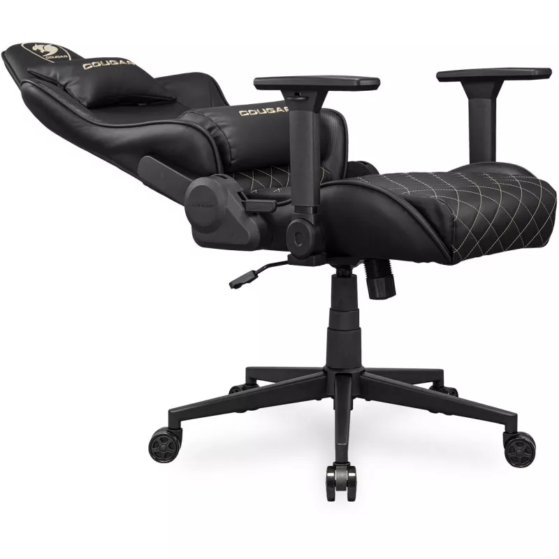 Universāla spēļu krēsls COUGAR Gaming ARMOR ONE V2 Polsterēts sēdeklis Melns Zelts
