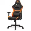 Universāls spēļu krēsls COUGAR Gaming Armor One V2 F polsterēts sēdeklis melns oranžs