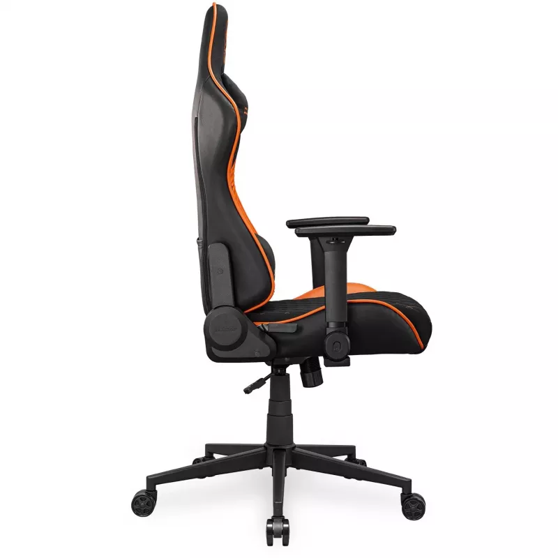 Universāls spēļu krēsls COUGAR Gaming Armor One V2 F polsterēts sēdeklis melns oranžs