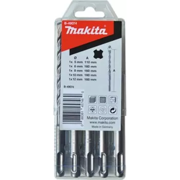 MAKITA B-49074 - HM urbju komplekts V-PLUS Nr. 3 kombinētajam āmururbim HR2470 (50,0 / 100 mm darba garums | 5 gab.) (B-49074)