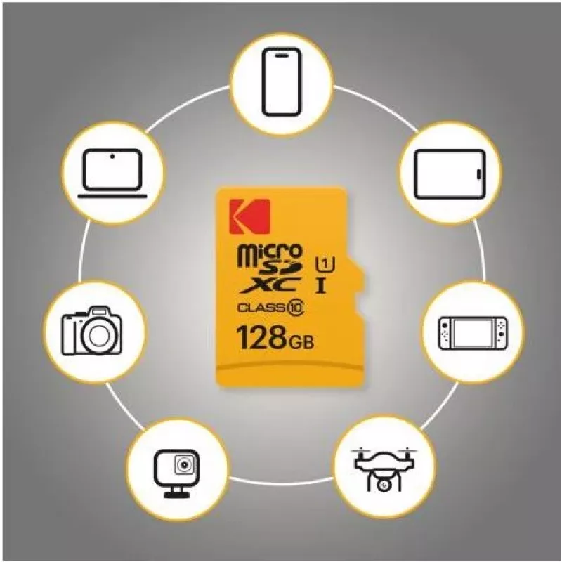 Kodak MicroSDXC 64GB UHS-I U1 V10 A1 Premium