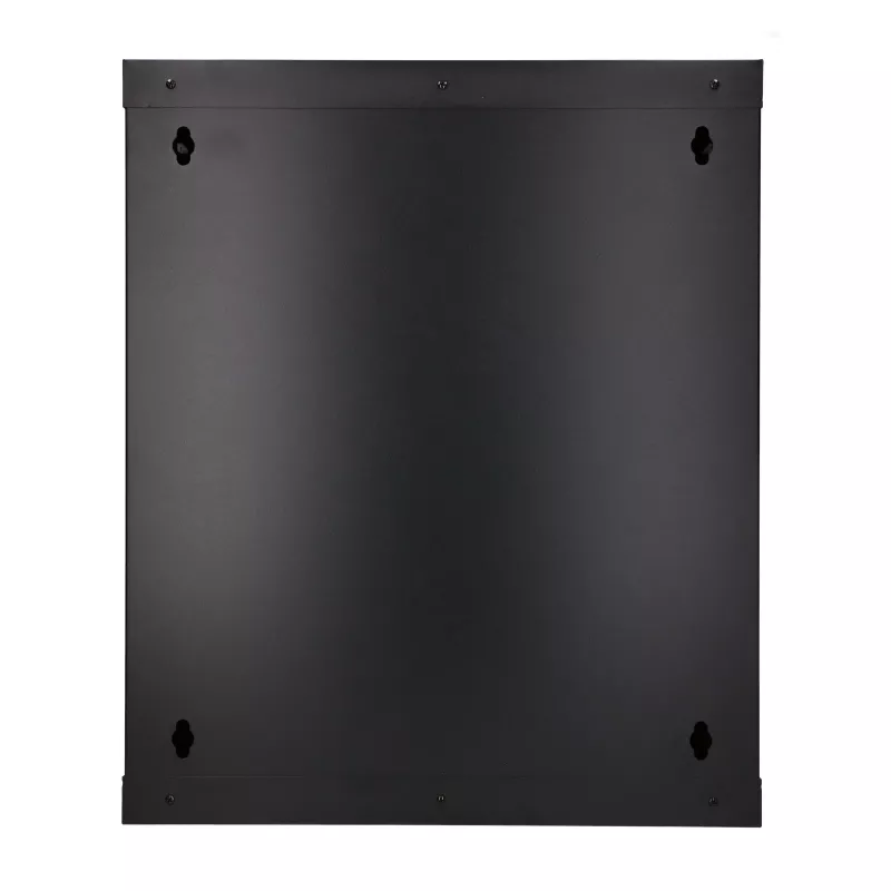 Extralink Lite 12U 530X400 WALL-MOUNTED Rackmount Cabinet Melns ar Shelf