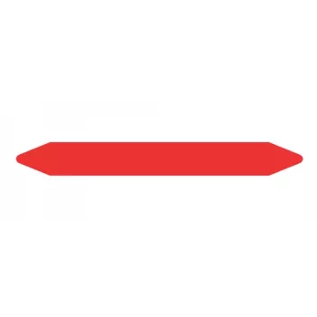 Pašlīmējošās cauruļu marķējuma etiķetes Brother LTZ14026FPIP Sarkana 26 x 250 mm, 351 gab.