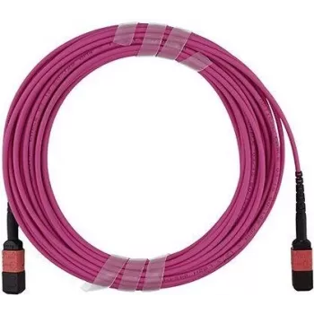 Optiskās šķiedras maģistrālais kabelis BlueOptics MPO/UPC uz MPO/UPC 3 m OM4 12 dzīslu LSZH B tips
