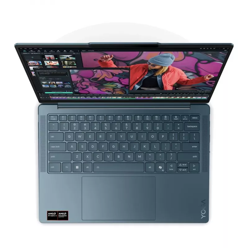 Lenovo YOGA plāns 7 14 klēpjdators – Ryzen AI 5 340, 14 collu WUXGA OLED, 16 GB operatīvā atmiņa, 512 GB SSD, Windows 11 Home