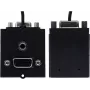 Ligzdas modulis VGA + RCA Bachmann 917.058 audio-vizuālajiem savienojumiem