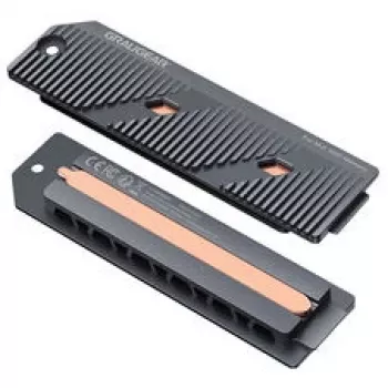 GrauGear G-PS5HS05+ Heatpipe dzesētājs un M.2 NVMe SSD dzesēšanas risinājums PlayStation 5 plāns & Pro, pelēks