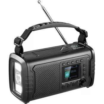 Sandberg Survivor DAB+ Radio All-in-1 20000 mAh ārējais akumulators melns