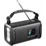 Sandberg Survivor DAB+ Radio All-in-1 20000 mAh ārējais akumulators melns