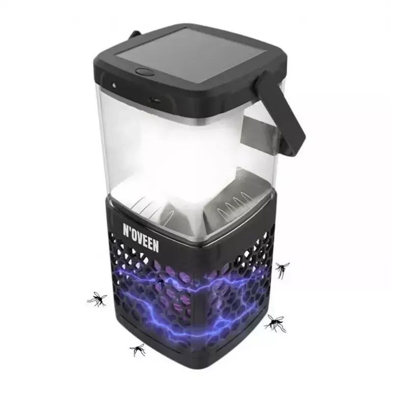Insektu lampa NOVEEN IKN895 LED IP20 ar saules enerģijas uzlādi, iekštelpām