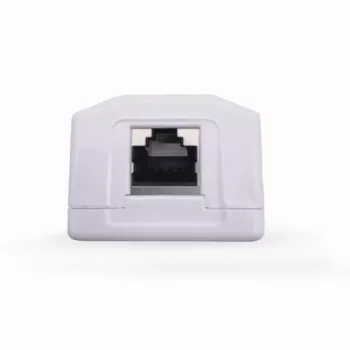 Pie sienas montējama ekranēta tīkla kontaktligzda GEMBIRD 1×RJ45 6.A kategorijas FTP
