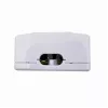 Pie sienas stiprināms ekranēts tīkla kontaktligzda GEMBIRD Gniazdo natynkowe 2×RJ45 Cat6A FTP
