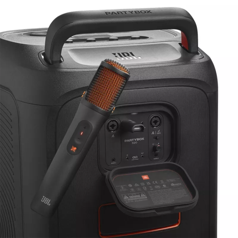 JBL EasySing Mics melns mikrofonu komplekts