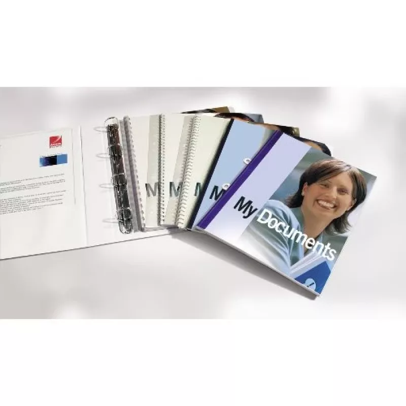 GBC ThermaBind PVC datnes sloksne (50), balta, polivinilhlorīds, 74 g, 50 gab., Ēģipte