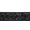 HP 125 vadu tastatūra, pilna izmēra USB membrānas tipa, melna