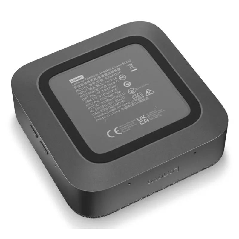Lenovo 4Y71Q47766 skaļrunis — PC Bluetooth, USB-C, Li-Ion akumulators 4215 mAh, melns