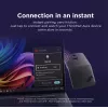 Bezvadu abrocīga Bluetooth pele Lenovo 4Y51T62792 — IR LED, 4000 DPI, 7 pogas, ritenis, pelēka