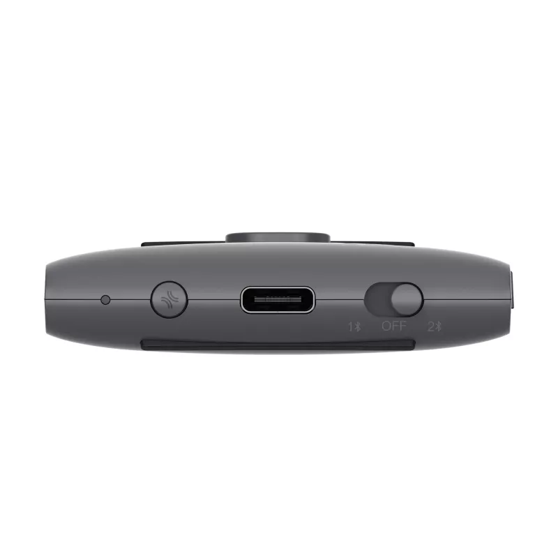 Bezvadu abrocīga Bluetooth pele Lenovo 4Y51T62792 — IR LED, 4000 DPI, 7 pogas, ritenis, pelēka