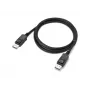 DisplayPort kabelis Lenovo 4X91U92142 — DisplayPort uz DisplayPort, 1,8 m, melns
