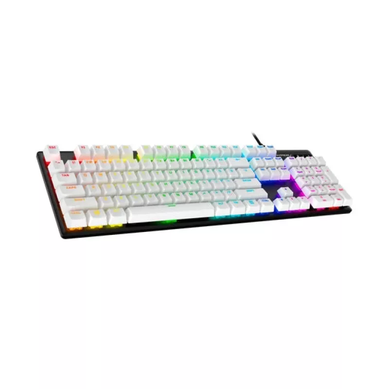 Tastatūras taustiņu komplekts, HP HyperX Full key Set Keycaps, balts, saderīgs ar HyperX un lielāko daļu mehānisko tastatūru