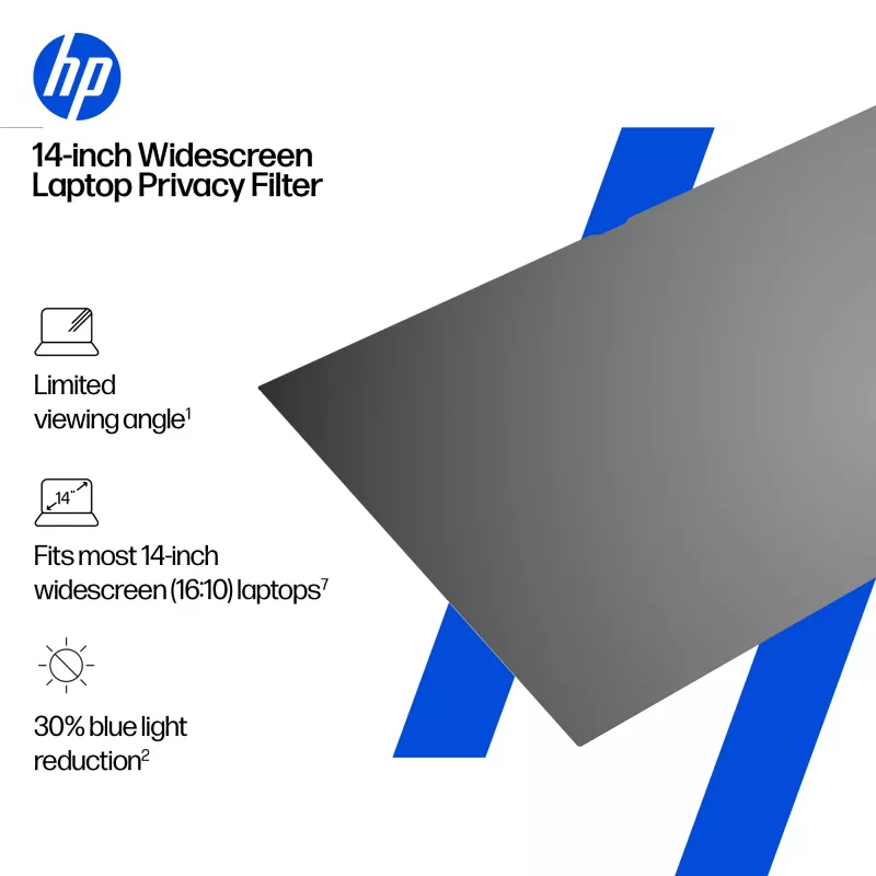 HP 14-collu platekrāna klēpjdatora privātuma filtrs