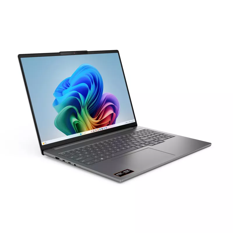 Lenovo IdeaPad Pro 5 16AGP11 Copilot+ PC AMD Ryzen AI 9 465 klēpjdators 40,6 cm (16 collas) 2.8K 32 GB LPDDR5x-SDRAM 1 TB SSD Wi-Fi 7 (802.11be) Windows 11 Pro German pelēka