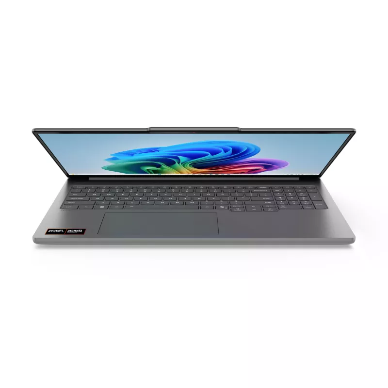 Lenovo IdeaPad Pro 5 16AGP11 Copilot+ PC AMD Ryzen AI 9 465 klēpjdators 40,6 cm (16 collas) 2.8K 32 GB LPDDR5x-SDRAM 1 TB SSD Wi-Fi 7 (802.11be) Windows 11 Pro German pelēka