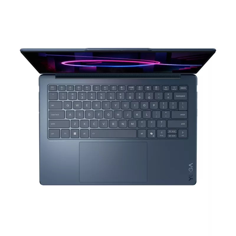 Lenovo Yoga 9 2-in-1 14IPH11 Copilot+ PC Intel Core Ultra 7 355 Hibrīda (2-in-1) 35.6 cm (14 collas) Skārienjutīgs 2.8K 32 GB LPDDR5x-SDRAM 1 TB SSD Wi-Fi 7 (802.11be) Windows 11 Home Vācu Zils