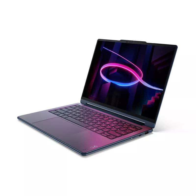 Lenovo Yoga 9 2-in-1 14IPH11 Copilot+ PC Intel Core Ultra 7 355 Hibrīda (2-in-1) 35.6 cm (14 collas) Skārienjutīgs 2.8K 32 GB LPDDR5x-SDRAM 1 TB SSD Wi-Fi 7 (802.11be) Windows 11 Home Vācu Zils