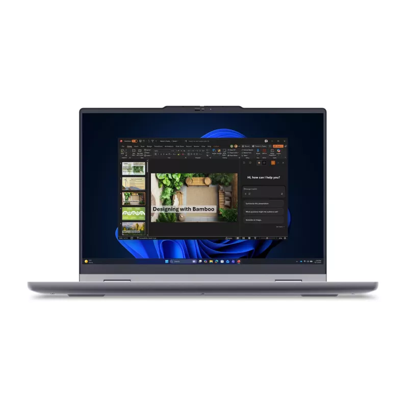 Hibrīdais 2-in-1 klēpjdators Lenovo ThinkBook 14 G6 IPL Copilot+ — Intel Core Ultra 5 325, 14 collu WUXGA skārienjūtīgs, 16 GB DDR5, 512 GB SSD, Windows 11 Pro, pelēks